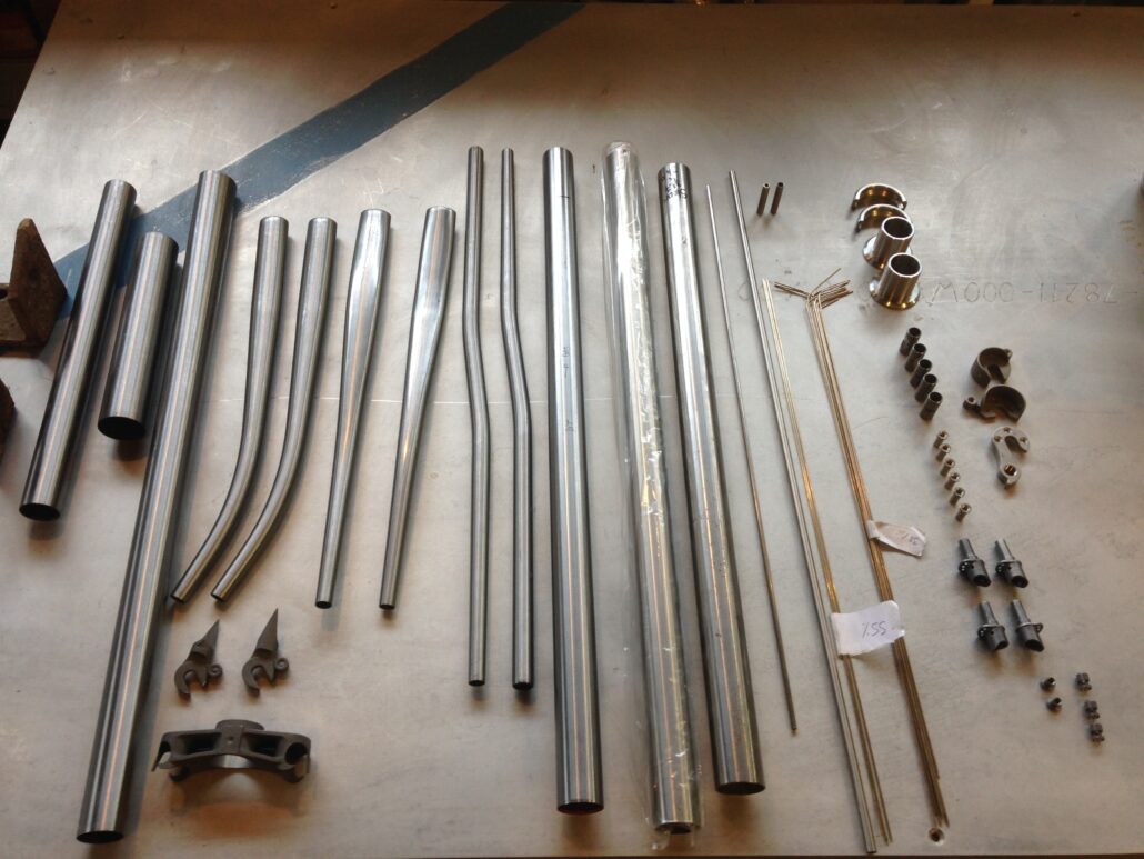 Vélos fabriqués à la main par un artisan du cycle