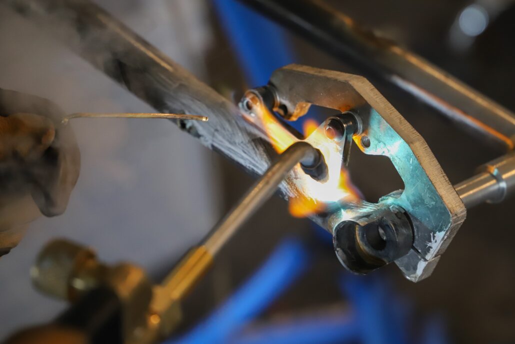 Pointage De La Fixation De Disque Avec Mon Gabarit Alien Credit Photo Simon Coulombier 1030x687