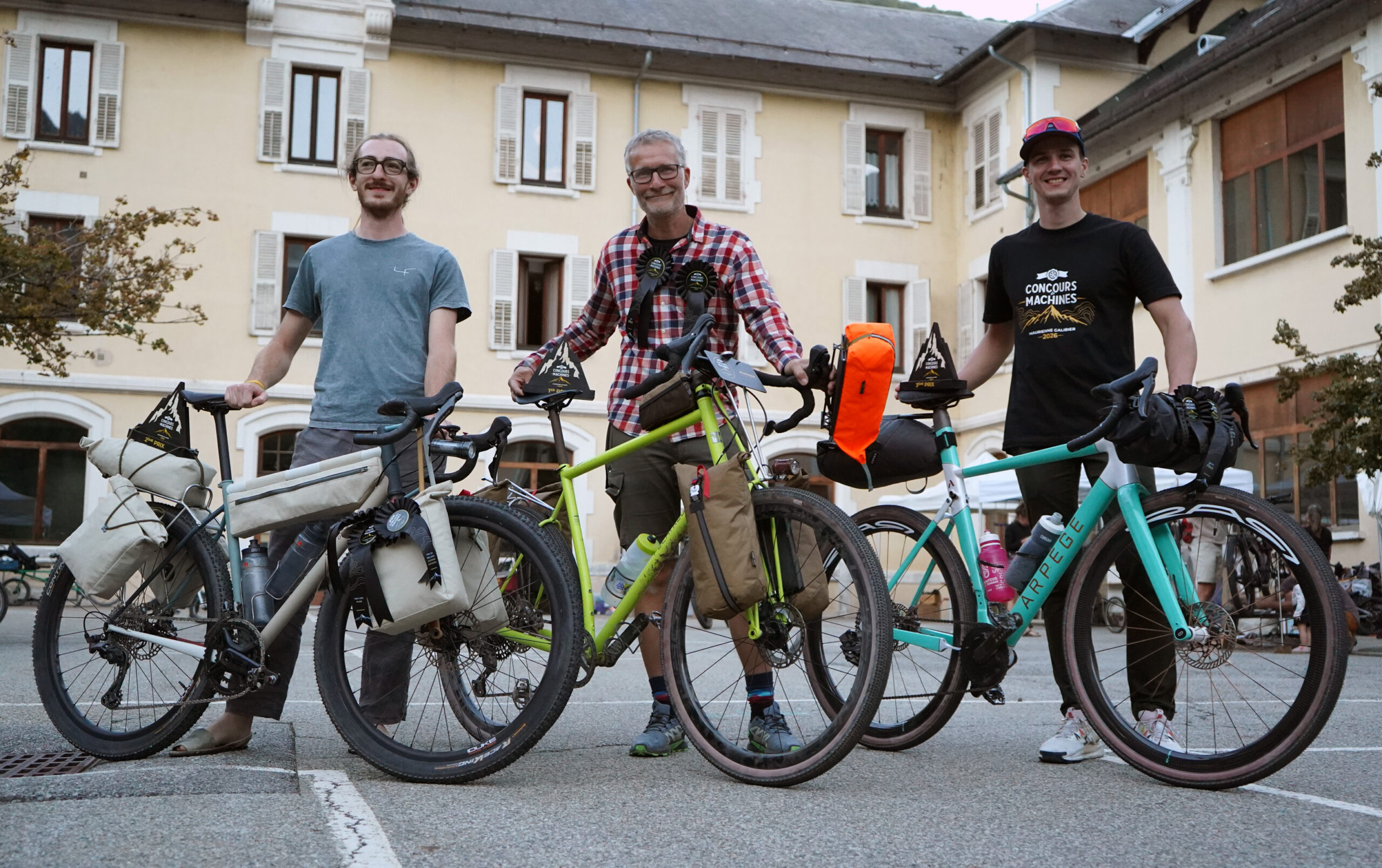 Podium du Concours de Machines 2026
